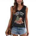 North Pole Book Club Gingerbread Christmas Reading Women's V-Neck Tank Top North Pole Book Club Gingerbread Christmas Reading Women's V-Neck Tank Top