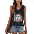 I Am Not a Hugger Introvert Hedgehog With Cactus Women's V-Neck Tank Top I Am Not a Hugger Introvert Hedgehog With Cactus Women's V-Neck Tank Top