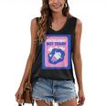 Not Today Cool Fun Cute Introvert Cat Character Women's V-Neck Tank Top Not Today Cool Fun Cute Introvert Cat Character Women's V-Neck Tank Top