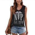 Nurse Practitioner Graduation Caduceus NP Degree 2019 Women's V-Neck Tank Top