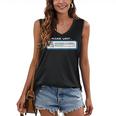Overthinking In Progress Introvert Please Wait Women's V-Neck Tank Top Overthinking In Progress Introvert Please Wait Women's V-Neck Tank Top