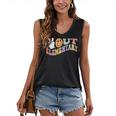 Peace Out Elementary Graduation Graduate Class Of 2025 Women's V-Neck Tank Top