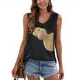 Peking Duck Peeking Chef Graduation Farm Duck Lover Women's V-Neck Tank Top