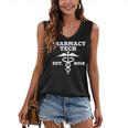 Pharmacy Tech GraduationShirt Student Est 2018 Women's V-Neck Tank Top