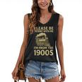 Please Be Patient With Me I'm From The 1900s Steam Train Women's V-Neck Tank Top