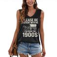 Please Be Patient I'm From The 1900s Vintage Old-Timer Women's V-Neck Tank Top