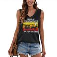 Please Be Patient With Me I'm From The 1900s Vintage Sun Set Women's V-Neck Tank Top