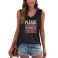 Please Slow Down I'm From The 1900s Retro Nostalgia Women's V-Neck Tank Top