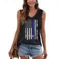 Police Graduation Est 2025 Back Print Police Academy Vintage Women's V-Neck Tank Top