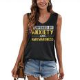 Powered By Anxiety And Awkwardness Social Anxiety Introverts Women's V-Neck Tank Top Powered By Anxiety And Awkwardness Social Anxiety Introverts Women's V-Neck Tank Top