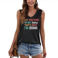 Pretend I Am Not Here That's What I'm Doing Introvert Women's V-Neck Tank Top Pretend I Am Not Here That's What I'm Doing Introvert Women's V-Neck Tank Top