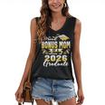 Proud Bonus Mom Of a Class Of 2026 Graduate Graduation 2026 Women's V-Neck Tank Top