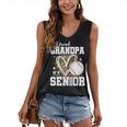 Proud Grandpa Of A 2026 Senior Baseball Graduation Leopard Women's V-Neck Tank Top
