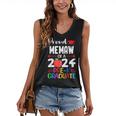 Proud MEMAW Of 2024 Pre-K Graduation Graduate Senior 2024 Women's V-Neck Tank Top