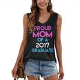 Proud Mom Of A 2017 Graduate Graduation Tee T-Shirt Women's V-Neck Tank Top