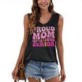 Proud Mom Of a 2025 Graduate Class Senior Graduation Mother Women's V-Neck Tank Top
