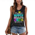 Proud Niece Of Kindergarten Graduate 2024 Graduation Niece Women's V-Neck Tank Top