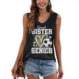 Proud Sister Of A 2026 Senior Soccer Graduation Leopard Women's V-Neck Tank Top