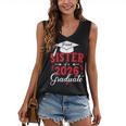 Proud Sister Of a Class Of 2026 Graduate For Graduation Women's V-Neck Tank Top