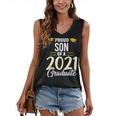 Proud Son Of A 2021 Graduate Graduation Clothes MBA PhD Women's V-Neck Tank Top