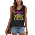 Psychology Degree Major Graduation 2024 Psychologist PsyD Women's V-Neck Tank Top