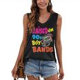 Raised On 90s Boy Bands Nostalgia Love Women Men Women's V-Neck Tank Top
