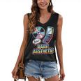 Rare Aesthetic Retro Nostalgia Y2K Vibes Women's V-Neck Tank Top