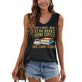 That What i Do i Read Books And i Know Things Coffee Reading Women's V-Neck Tank Top