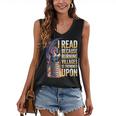 Reading Bookish Dragon Fantasy Women's V-Neck Tank Top