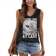 Reading Time At Last Book Lover Introvert Skeleton Reading Women's V-Neck Tank Top Reading Time At Last Book Lover Introvert Skeleton Reading Women's V-Neck Tank Top