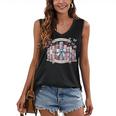 There’s No Such Thing As Too Many Books Women's V-Neck Tank Top