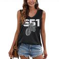 Retro Simme Moped Nostalgia Eastern Block Schwalbe Driver DDR Women's V-Neck Tank Top