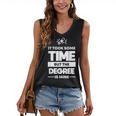 Returning Adult College Graduation T-Shirt Women's V-Neck Tank Top