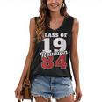 Reunion 1984 Class Of 1984 Reunion 84 Graduation 1984 Women's V-Neck Tank Top