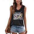 Rewind Cassette Tape Nostalgia 80s 90s Retro Music Lover Women's V-Neck Tank Top