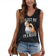 Rosie Riveter Nurse Shirt Nurse Graduation Shirt Women's V-Neck Tank Top