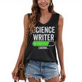 Science Writer Loading Graduation Graduate New Job Women's V-Neck Tank Top