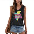 Senior 2022 Graduation Class Of 2022 Retro 90's Graduation Women's V-Neck Tank Top