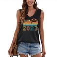 Senior 2023 Retro Class Of 2023 Seniors Graduation 23 Women's V-Neck Tank Top
