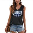 Senior 2026 Class Of 2026 Toile Coquette Bow Graduation 2026 Women's V-Neck Tank Top