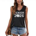Senior Cheerleader Cheer Class Of 2026 Graduation Graduate Women's V-Neck Tank Top