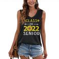 Senior Class Of 2022 Sunflower Graduation Seniors 22 Women's V-Neck Tank Top