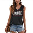 Senior Class 2026 Graduation American Flag Senior 2026 Women's V-Neck Tank Top