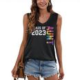 Senior Graduation Class Of 2023 Aunt Senior Tie Dye Women's V-Neck Tank Top