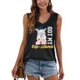 Senior Graduation TShirt 2019 Got My Dip-Llama Diploma Shirt Women's V-Neck Tank Top