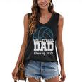 Senior Volleyball Dad Class Of 2025 Graduation Graduate Women's V-Neck Tank Top