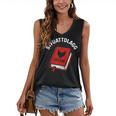 Sexy STFUATTDLAGG Yes Sir Reading Spicy Good Book Love Heart Women's V-Neck Tank Top