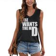 She Wants The MD Shirt Medical Graduation Doctor Women's V-Neck Tank Top