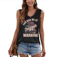 Spicy Books Merch Dark Romance You Had Me At Trigger Warning Women's V-Neck Tank Top