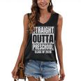 Straight Outta Preschool Graduate Class 2026 Graduation Women's V-Neck Tank Top
